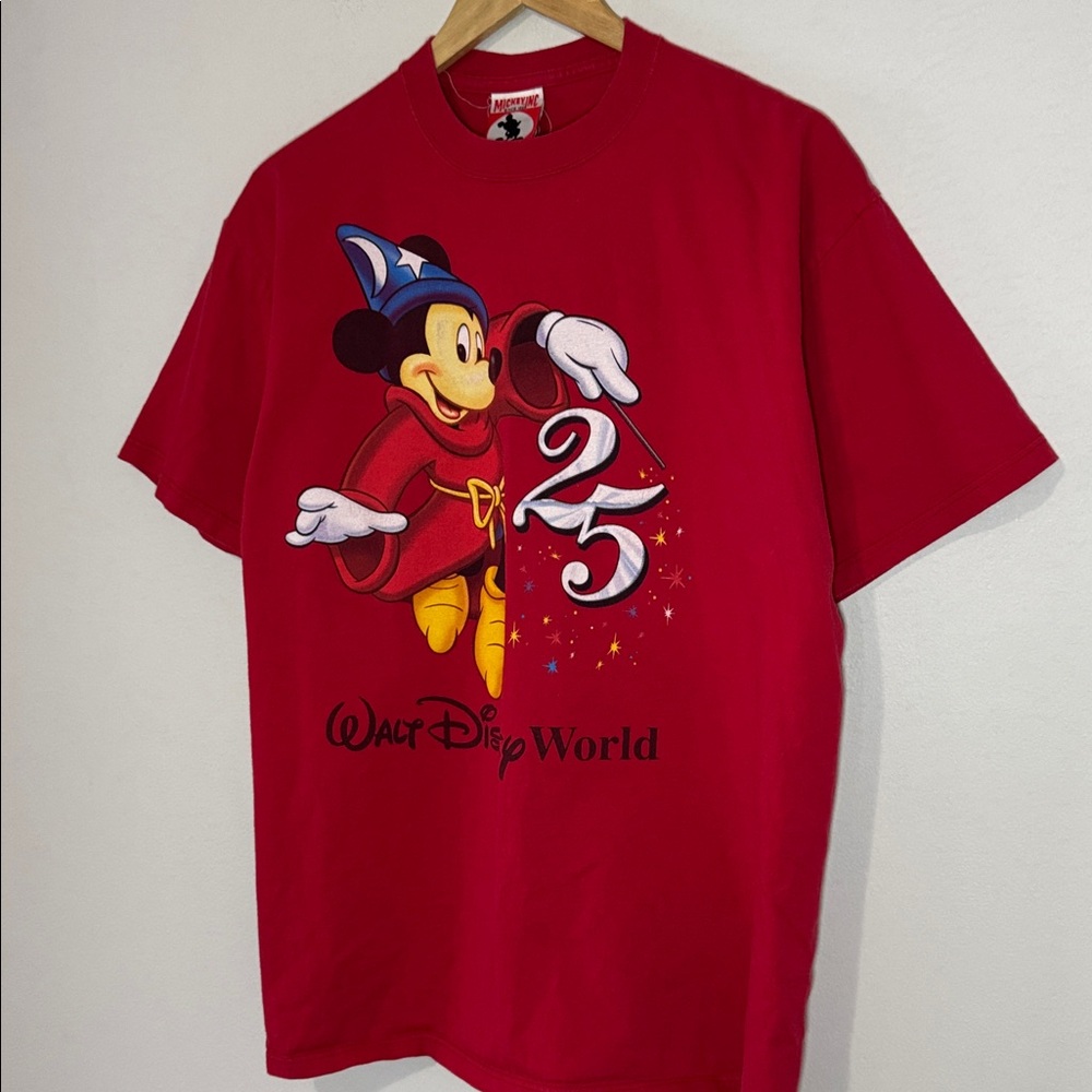 Vintage Mickey Mouse 25 Years T-Shirt / Walt Disney World / Large / 90s - Picture 2 of 7